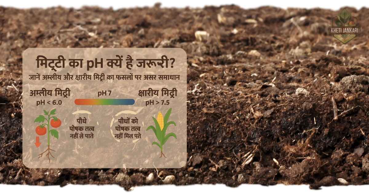 मिट्टी का pH क्या है
